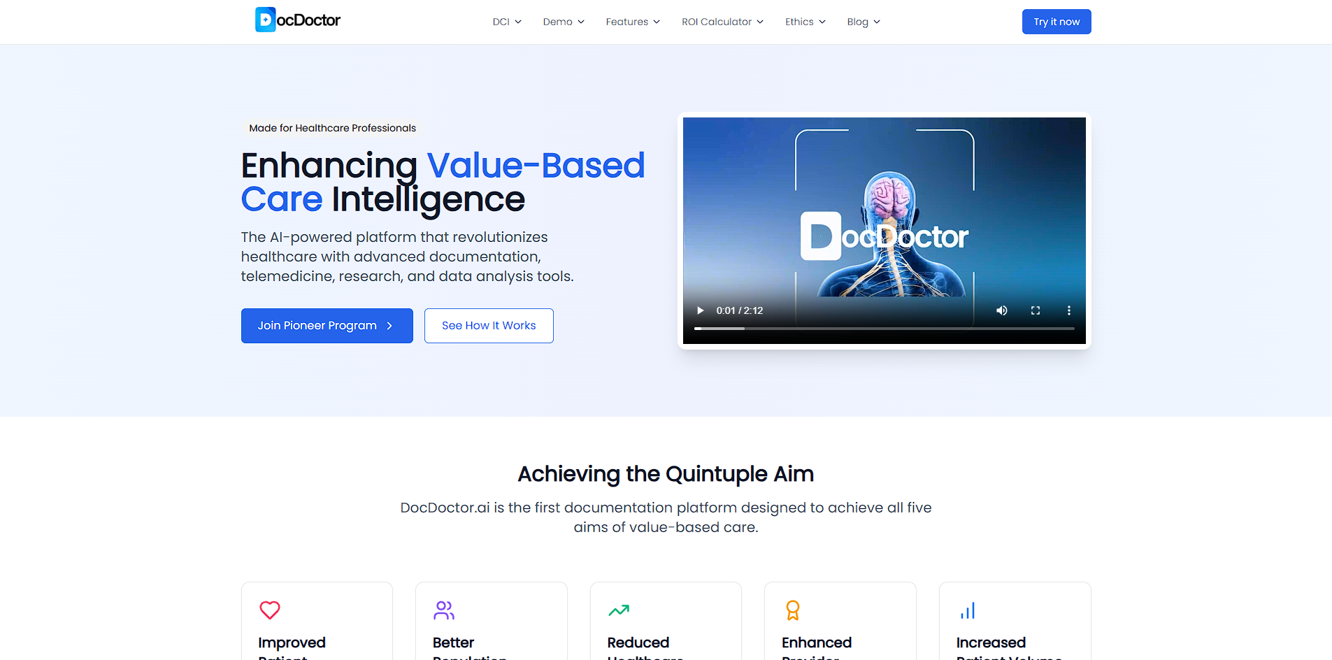 docdoctor.ai — product screenshot